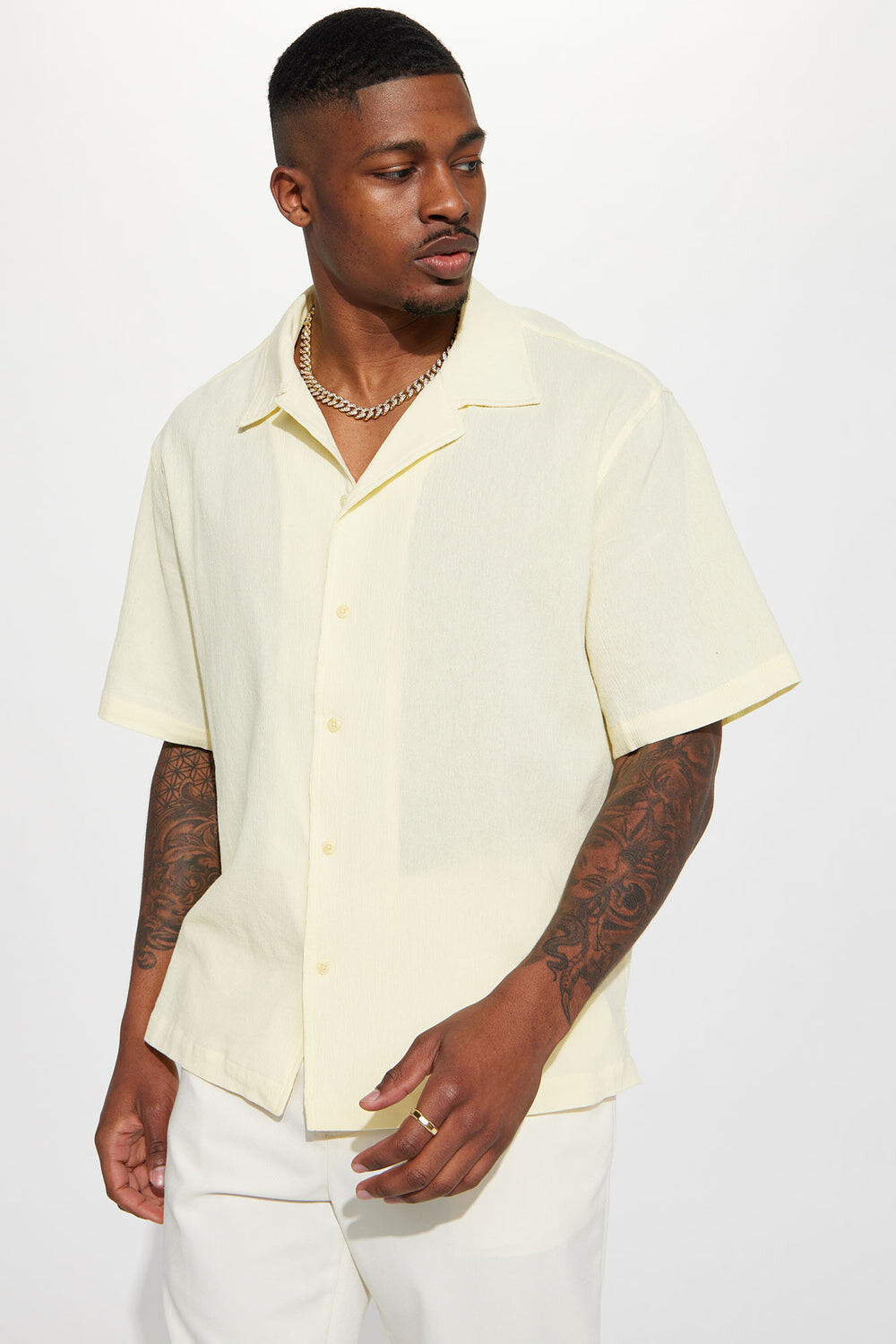 

Рубашка Fashion Nova NSWT4511, желтый