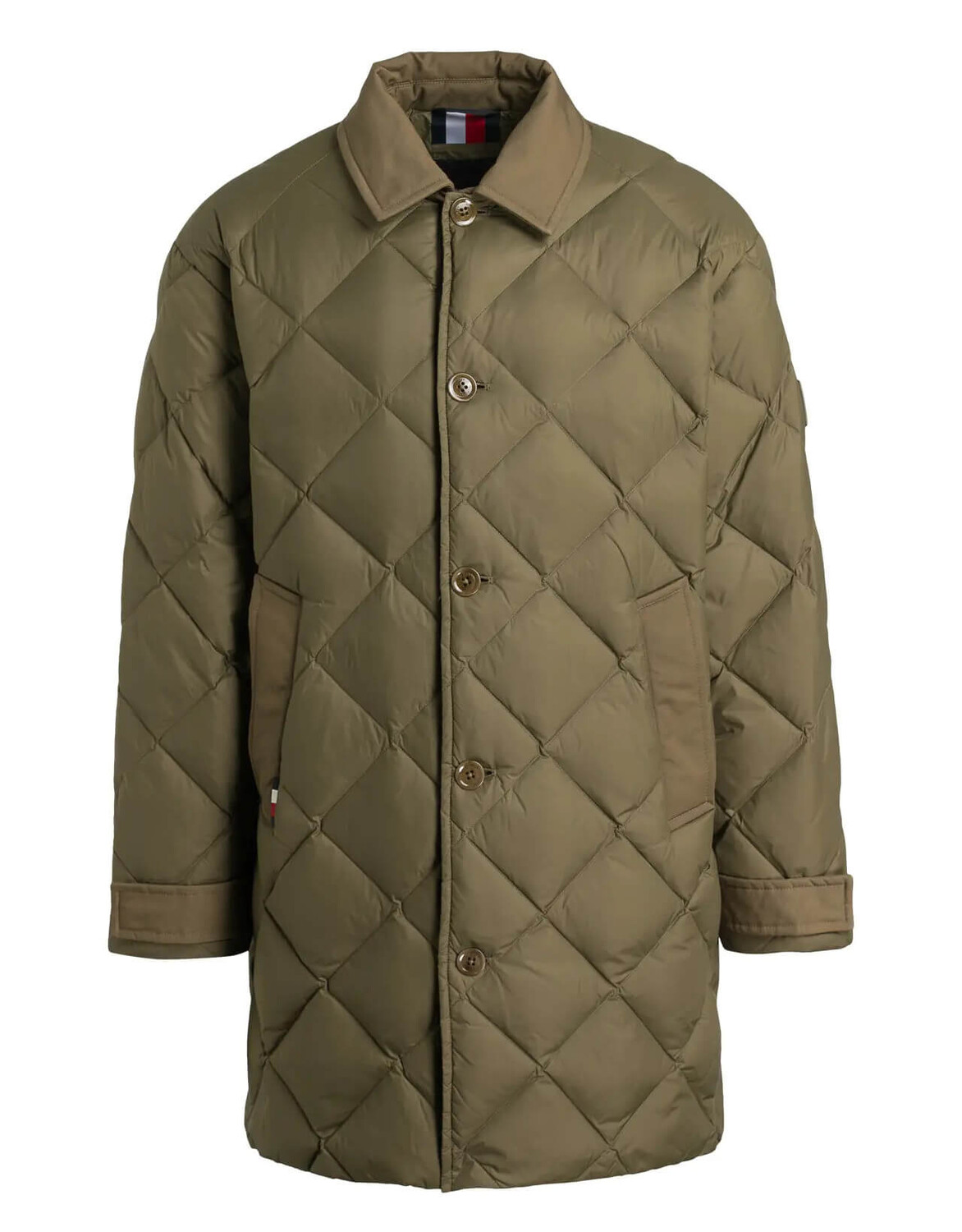 

Пуховик Tommy Hilfiger Olive, зеленый