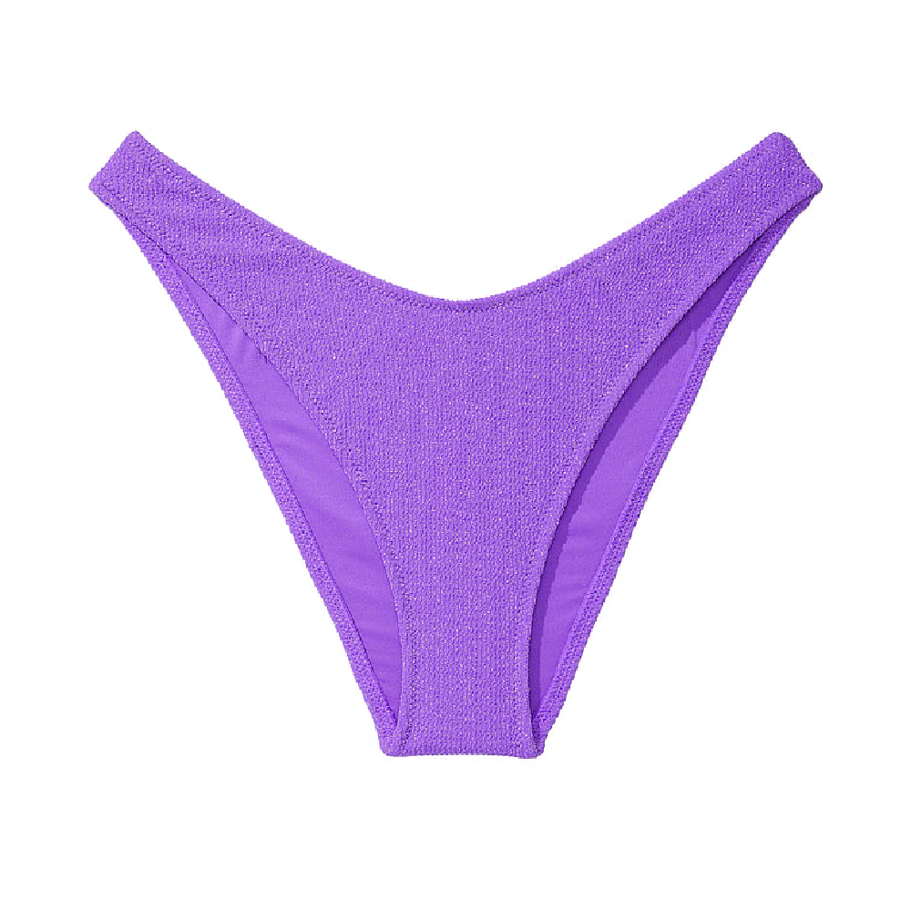 цена Трусы бикини Victoria's Secret Pink Brazilian, фиолетовый