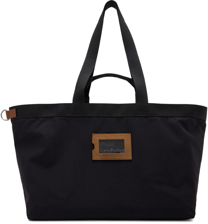 

Черная нейлоновая большая сумка Acne Studios