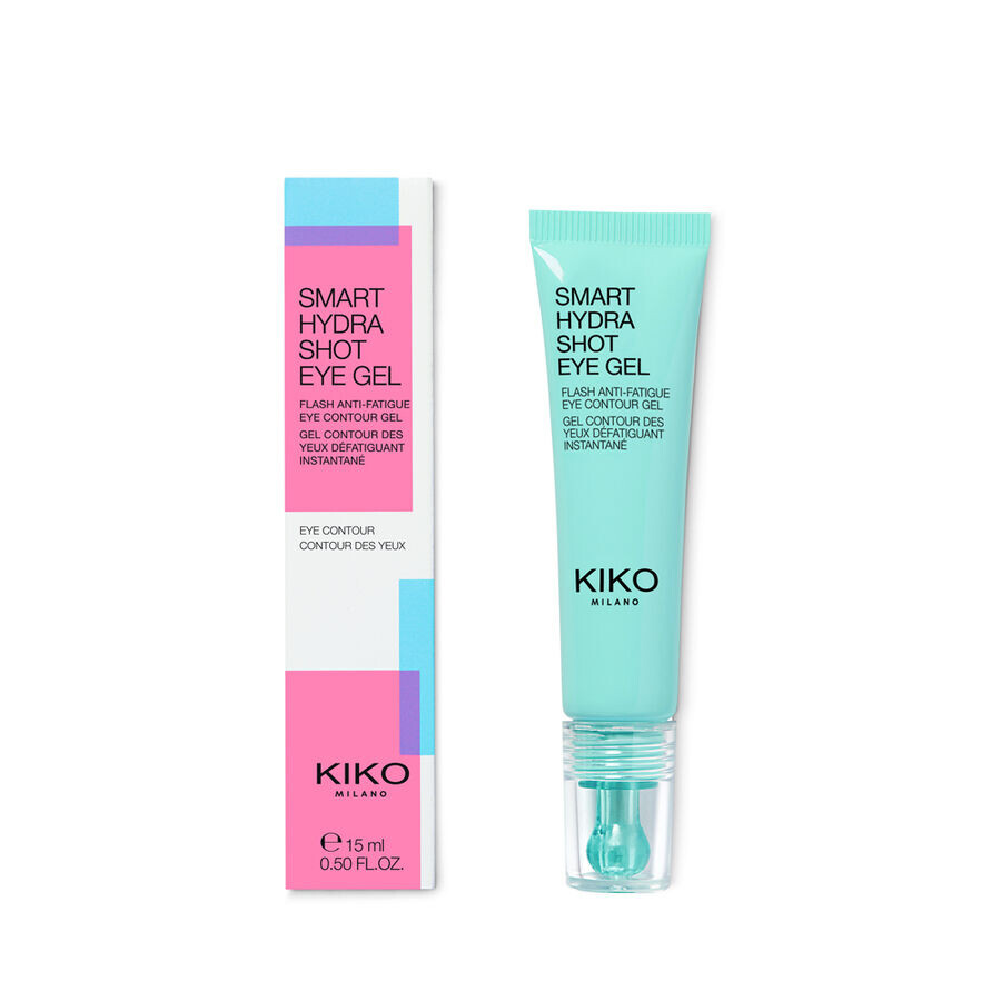 

Kiko Milano Smart Hydra Shot увлажняющий гель, устраняющий отечность и темные круги под глазами, 15 мл