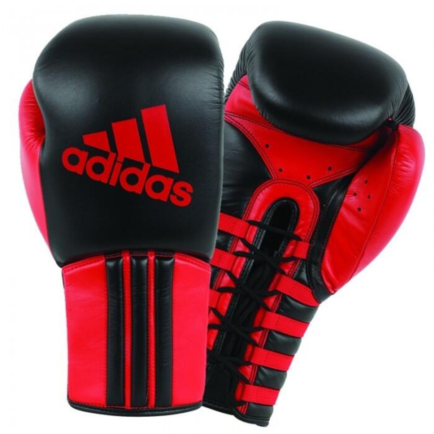

Adidas Safety Sparring Боксерские перчатки на шнуровке - черный/красный - 14 унций, черный