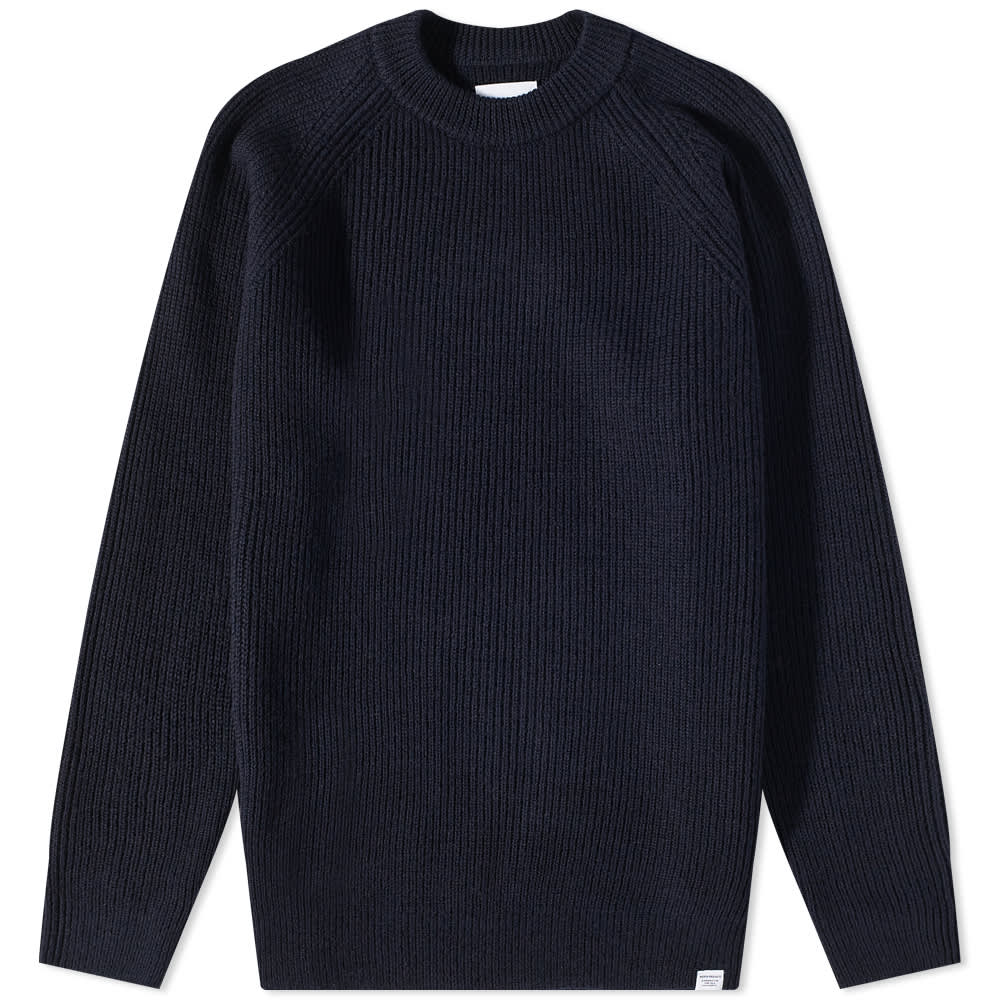 Джемпер Norse Projects Roald Chunky Cotton Knit джемпер uniqlo knit cotton 3 4 sleeve черный