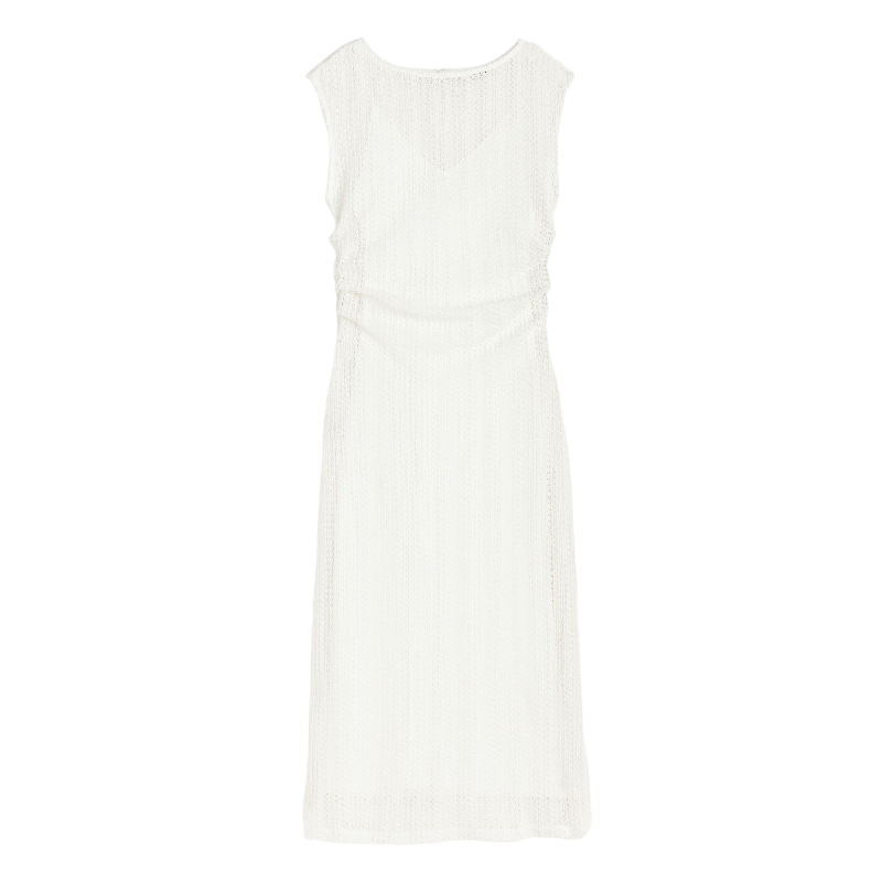 Платье H&M Crochet-look, белый