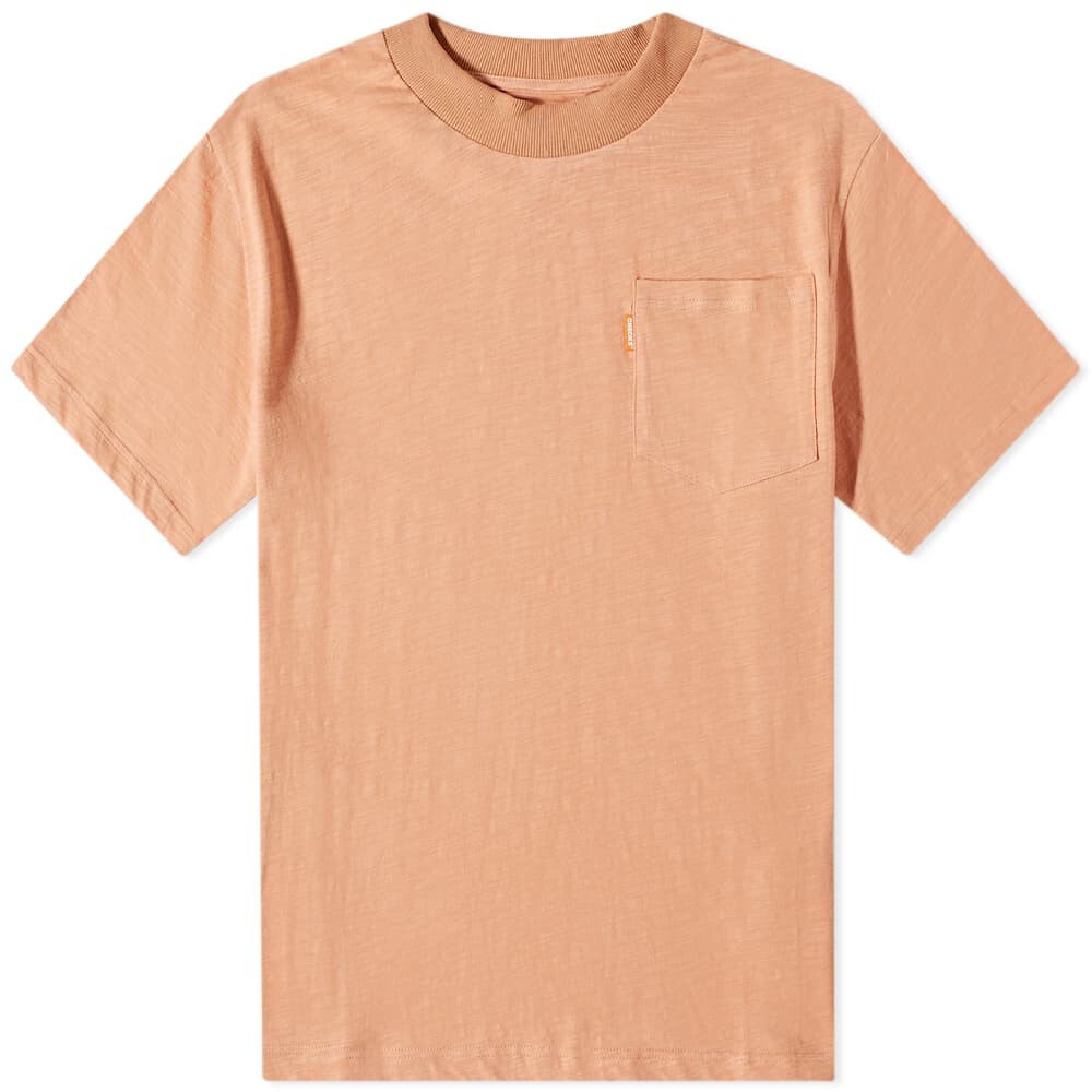 

Футболка Checks Downtown Slub Cotton Pocket Tee, Коричневый