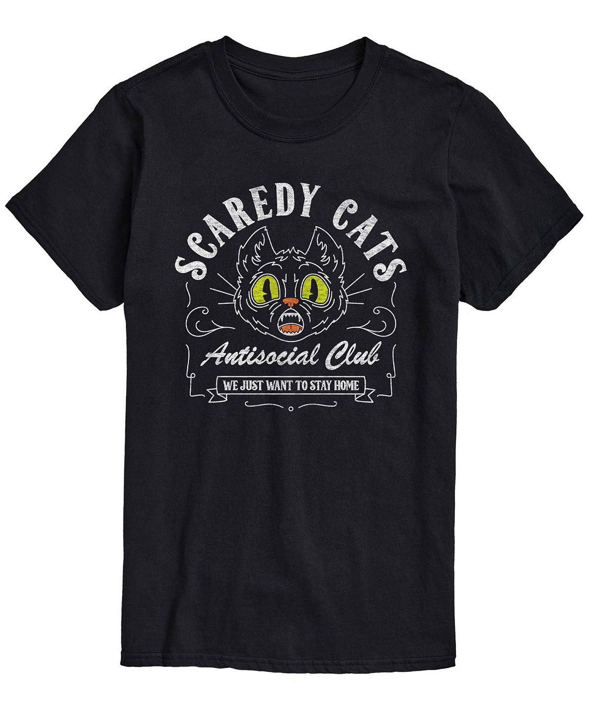 цена Мужская футболка классического кроя Scaredy Cats AIRWAVES