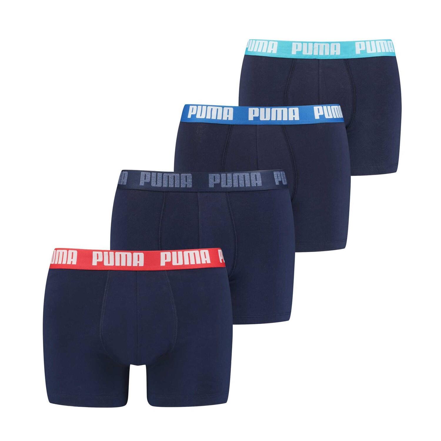 

Боксеры Puma 4 шт, королевский синий