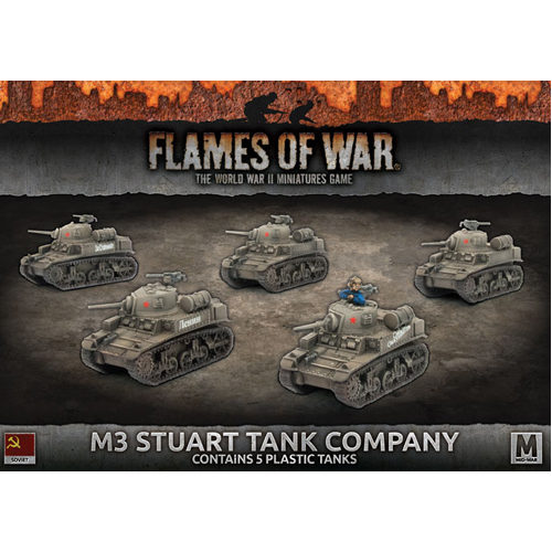 Фигурки Flames Of War: M3 Stuart Company