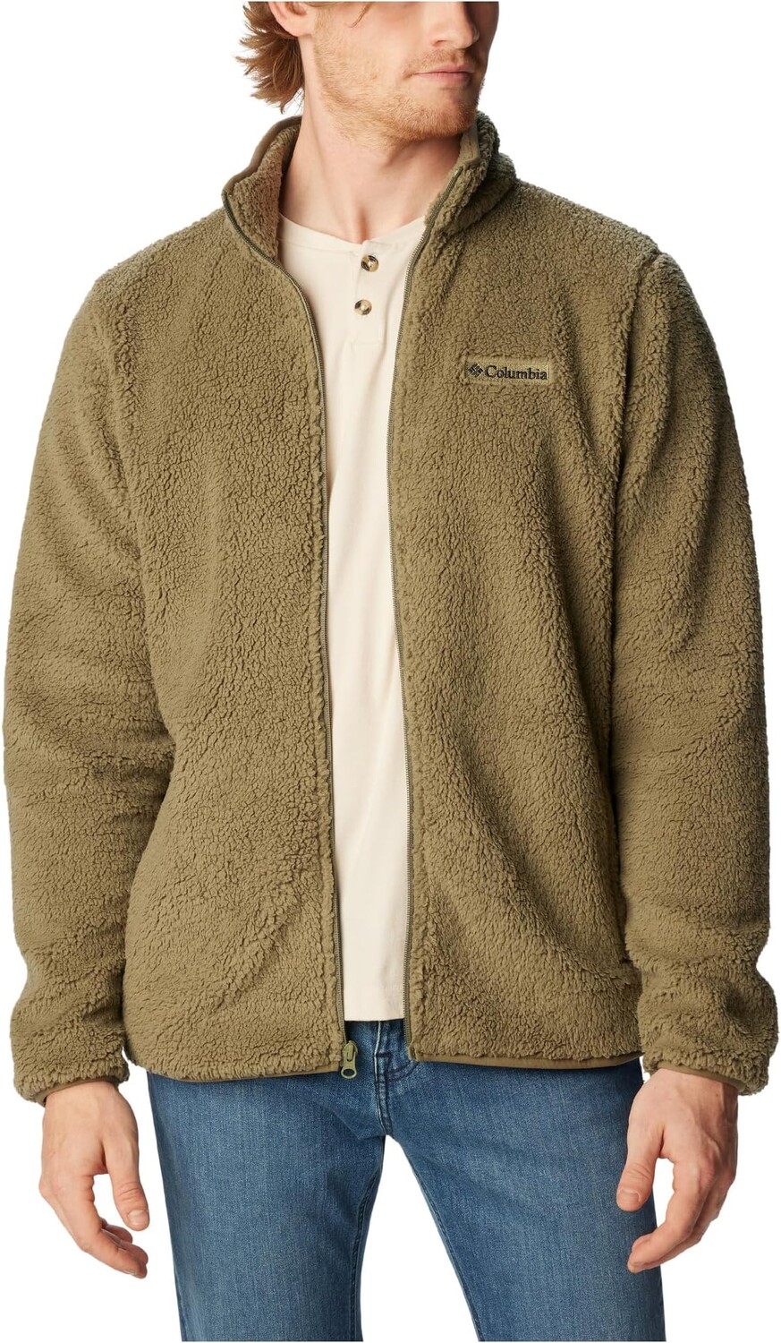 

Куртка Rugged Ridge III Sherpa Full Zip Columbia, цвет Stone Green