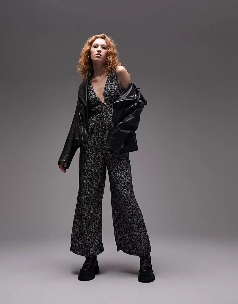 

Комбинезон пини Topshop с принтом звезд