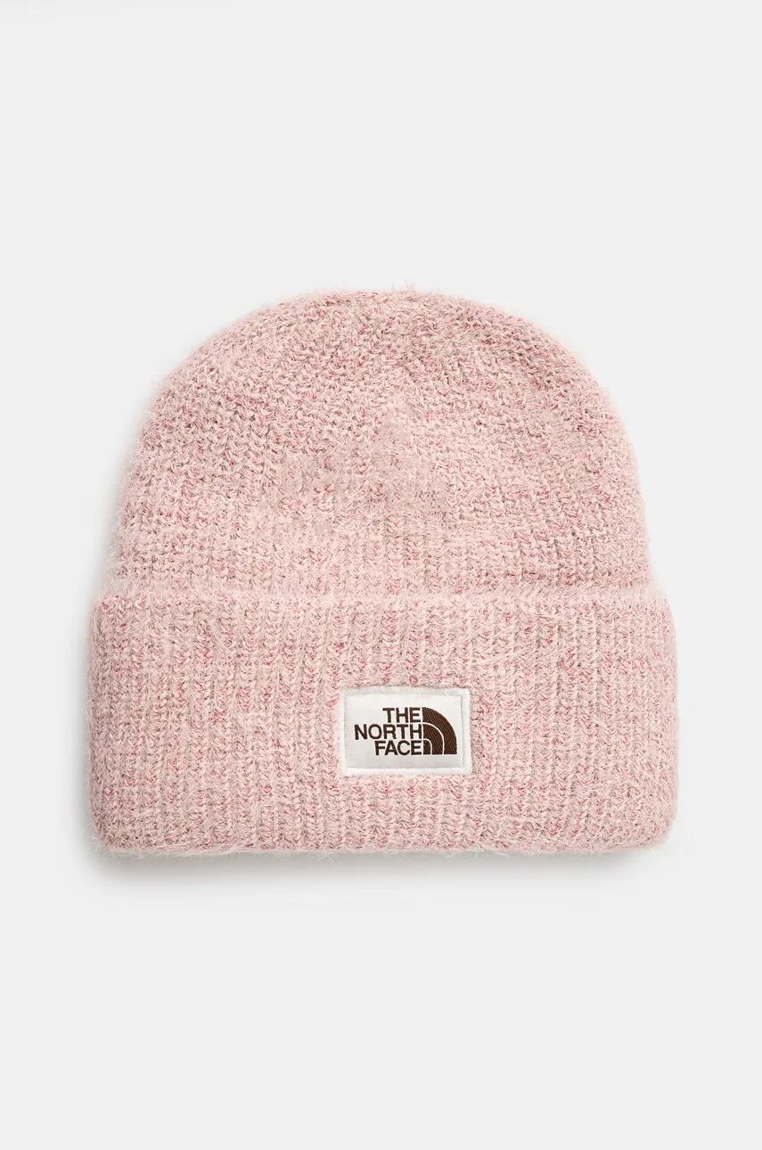 

Шапка-бини на подкладке The North Face Salty Bae, розовый