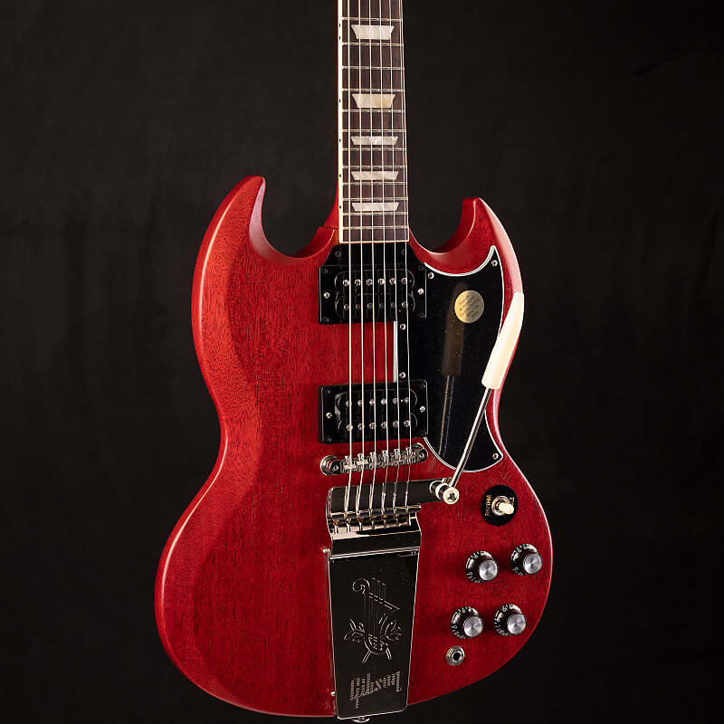 

Gibson SG Standard ‘61 Faded Maestro Vibrola Vintage Cherry 244
