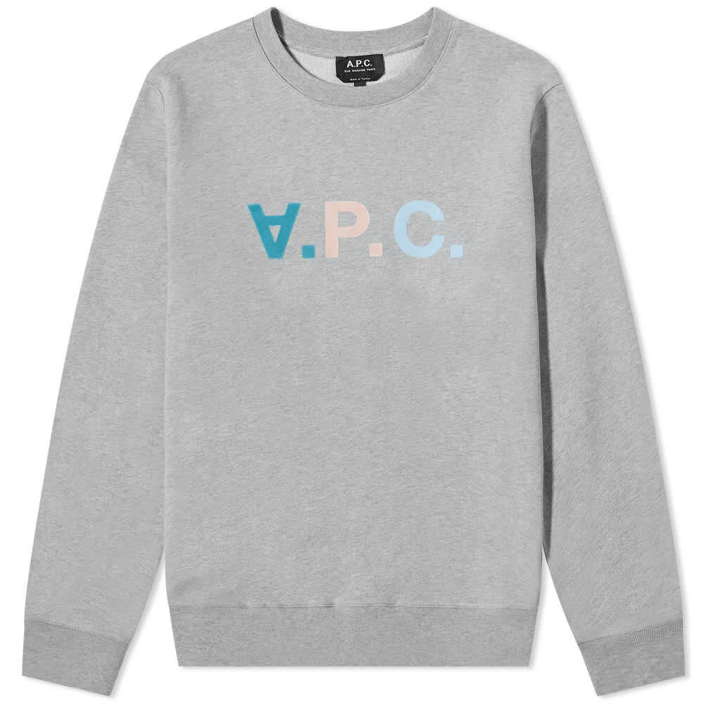

Толстовка A.P.C. Alex VPC Logo Crew Sweat, Серый