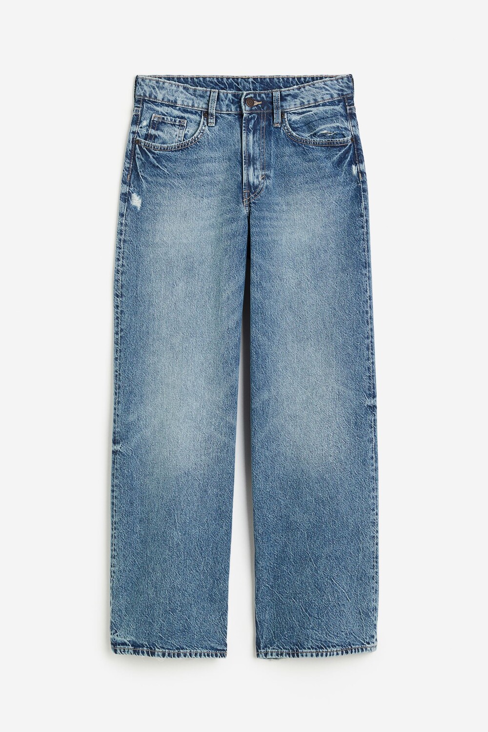 

Джинсы H&M Baggy Regular, синий