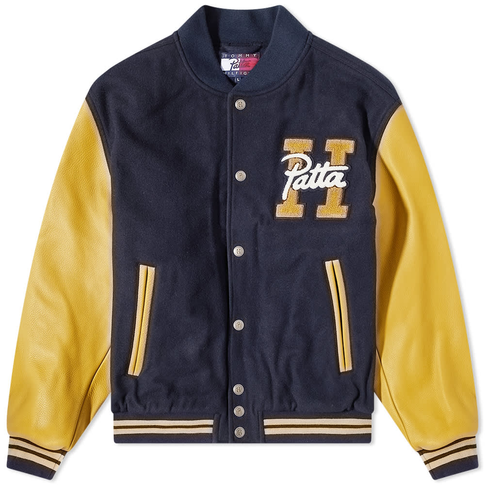 университетская куртка из коллаборации с Patta Tommy Jeans