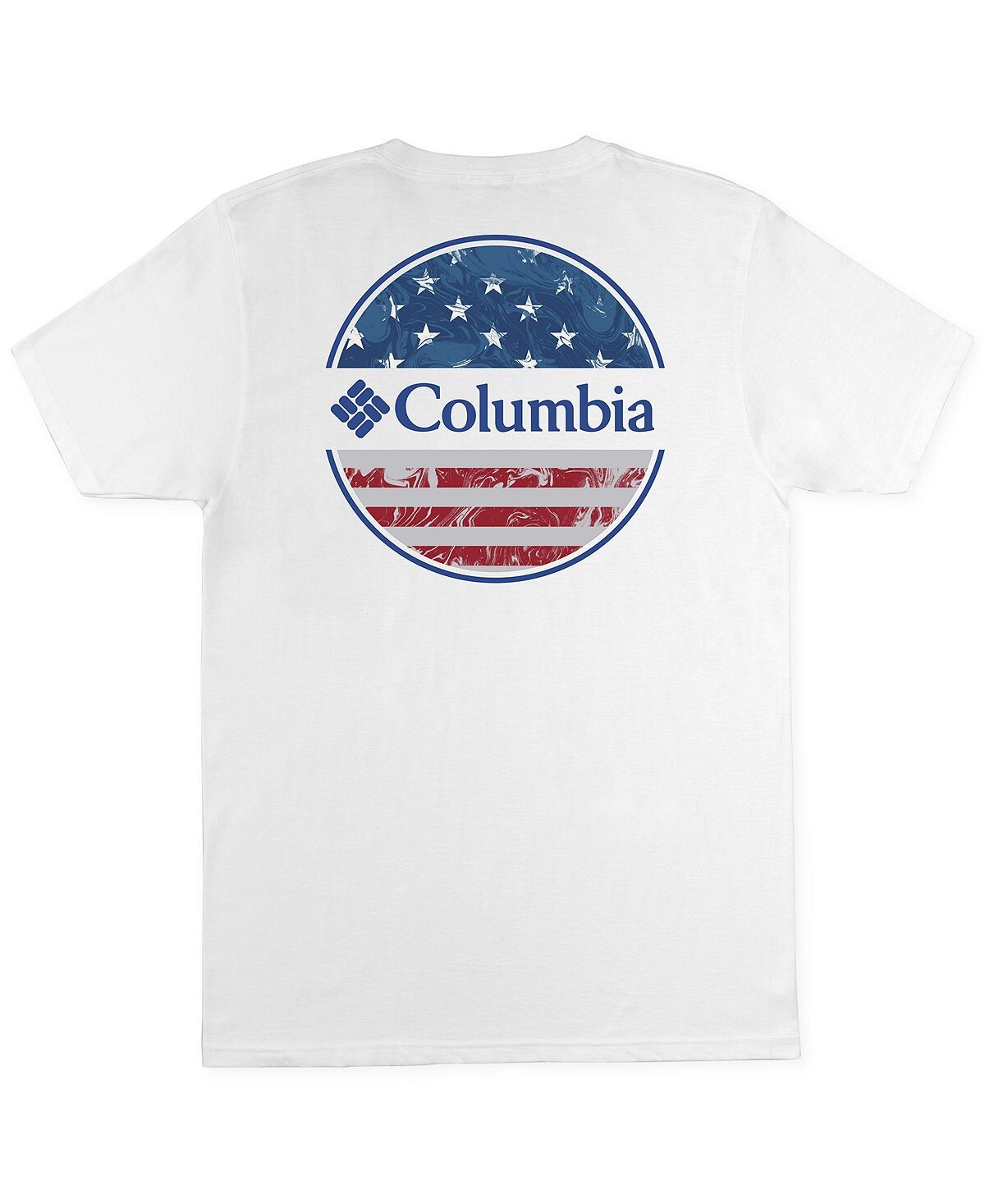 

Мужская футболка с рисунком actuate Columbia, белый