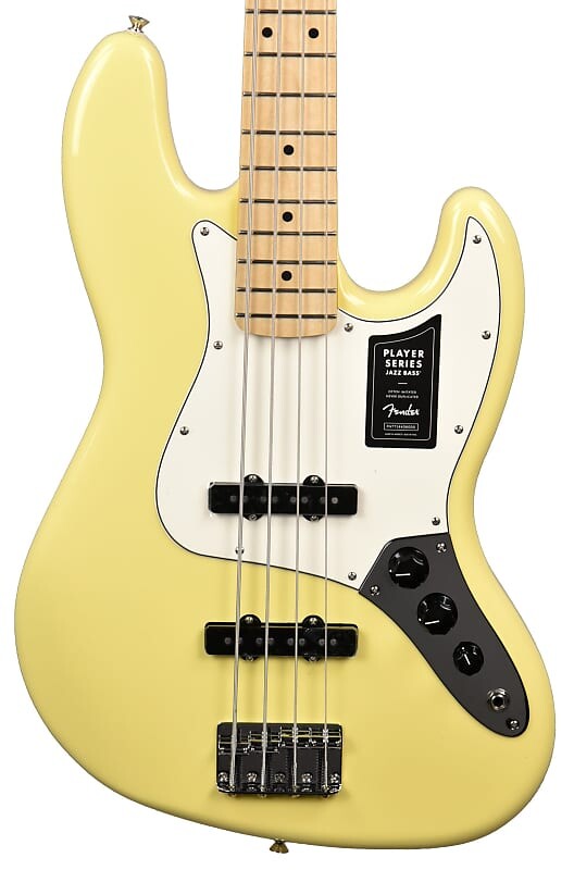 

Fender Player Jazz Bass в цвете Buttercream MX21046583