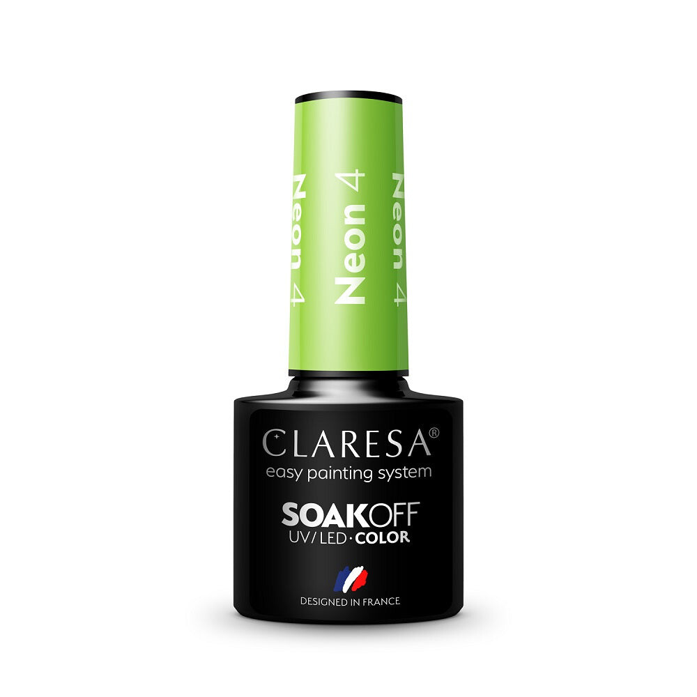 

Claresa Гибридный лак Soak Off UV/LED Neon 4 5г