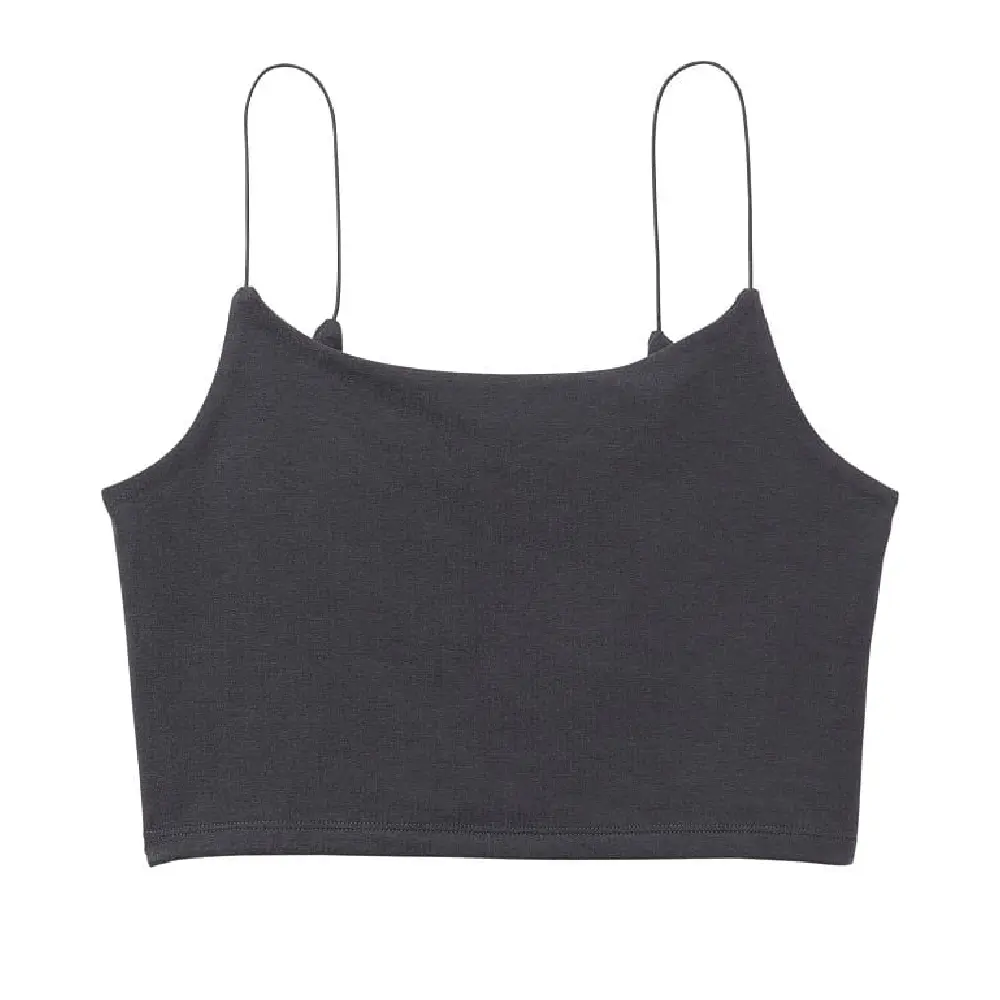

Топ Victoria's Secret Cotton Tank, темно-серый