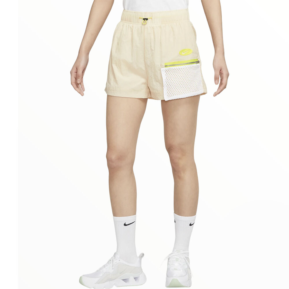 

Шорты Nike Sportswear Icon Clash High-Rise Woven, бежевый