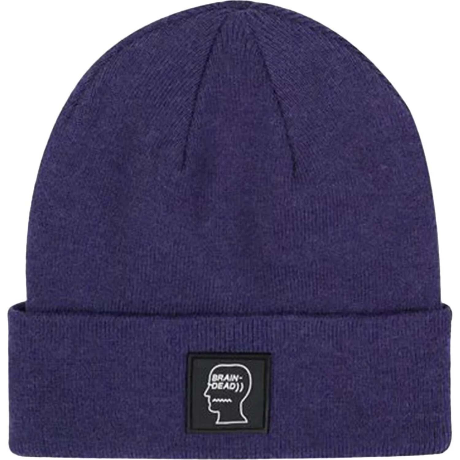 

Шапка-бини Brain Dead Logo Head Wool, синий