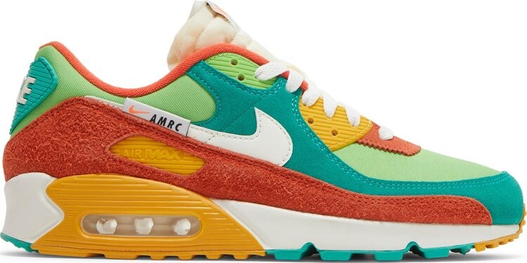 Кроссовки Nike Air Max 90 SE 'Running Club - Roma Green', зеленый кроссовки nike air max 90 se running club roma green зеленый