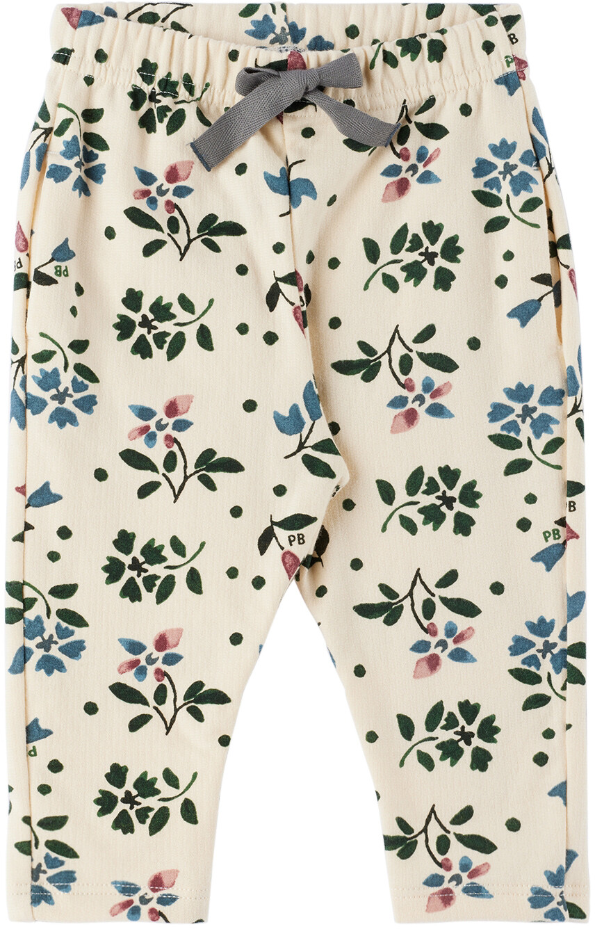 

Детские брюки Off-White с цветочным принтом Petit Bateau