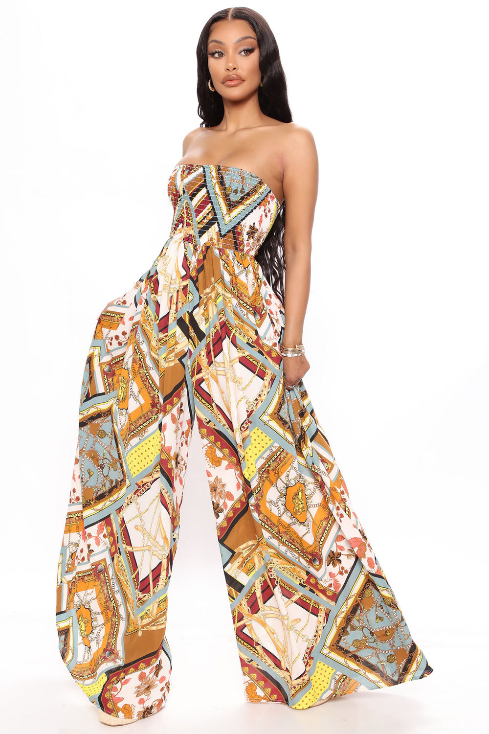 

Комбинезон Fashion Nova P754WD2FN, коричневый