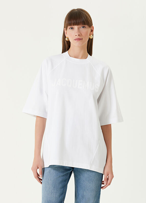 

Футболка с логотипом Jacquemus, белый
