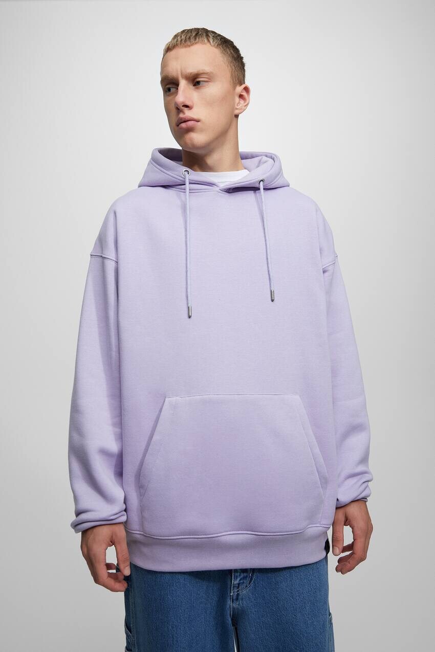 

Базовая толстовка с капюшоном Pull&Bear, лиловый