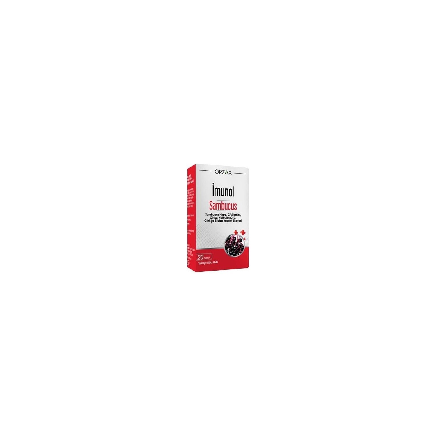 

Пищевая добавка Orzax Ocean Imunol Sambucus, 20 капсул