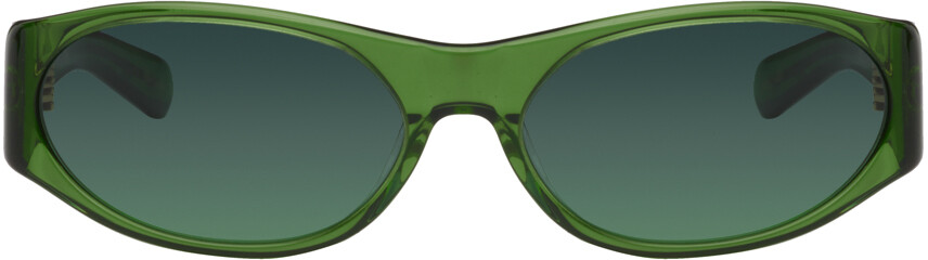 

Зеленые солнцезащитные очки Eddie Kyu FLATLIST EYEWEAR