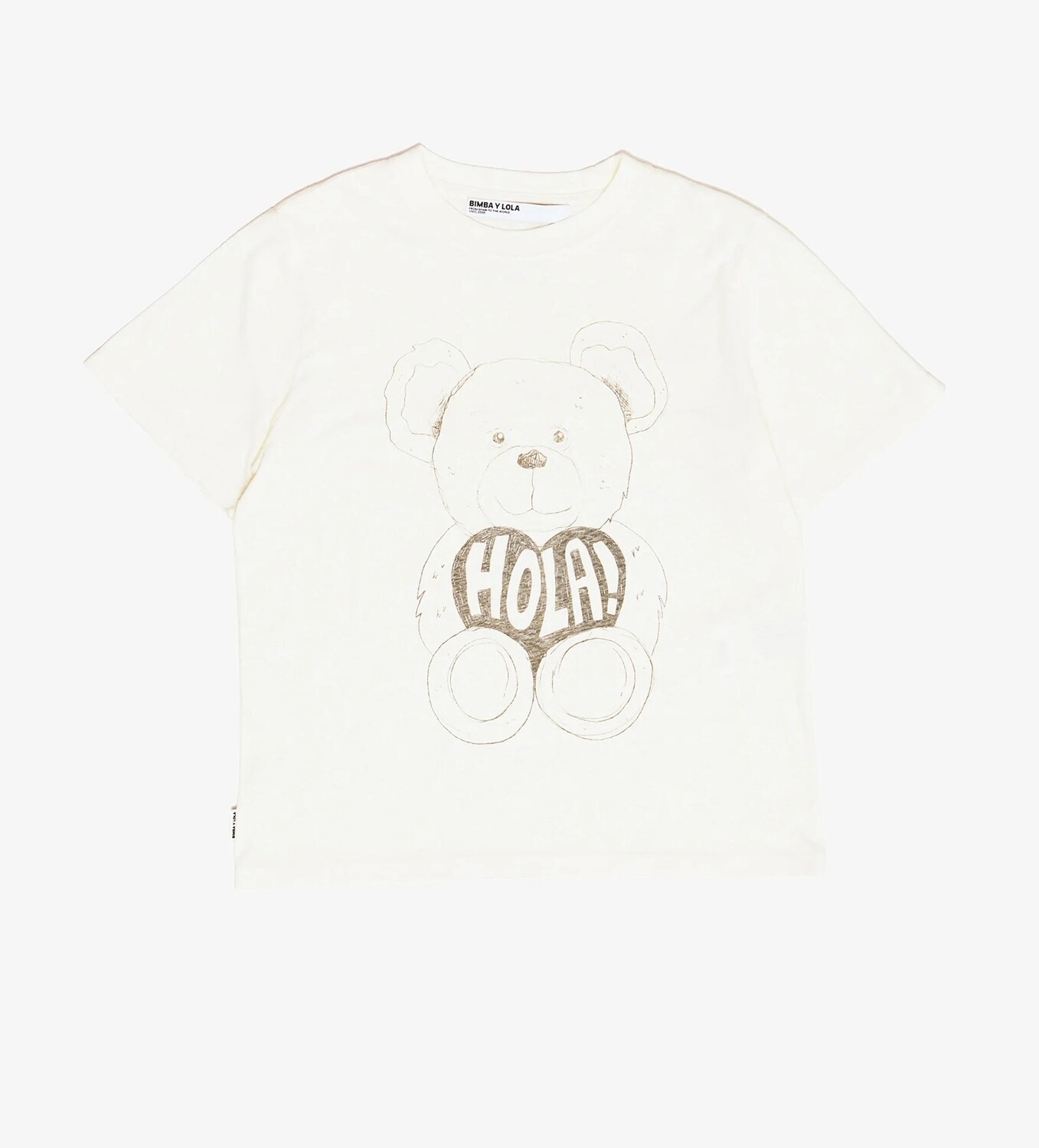 

Футболка Bimba Y Lola Panda Bear Print, белый