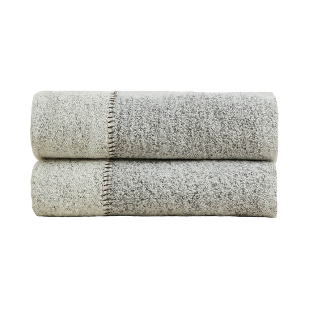 

Плед Zara Home Wool, серый
