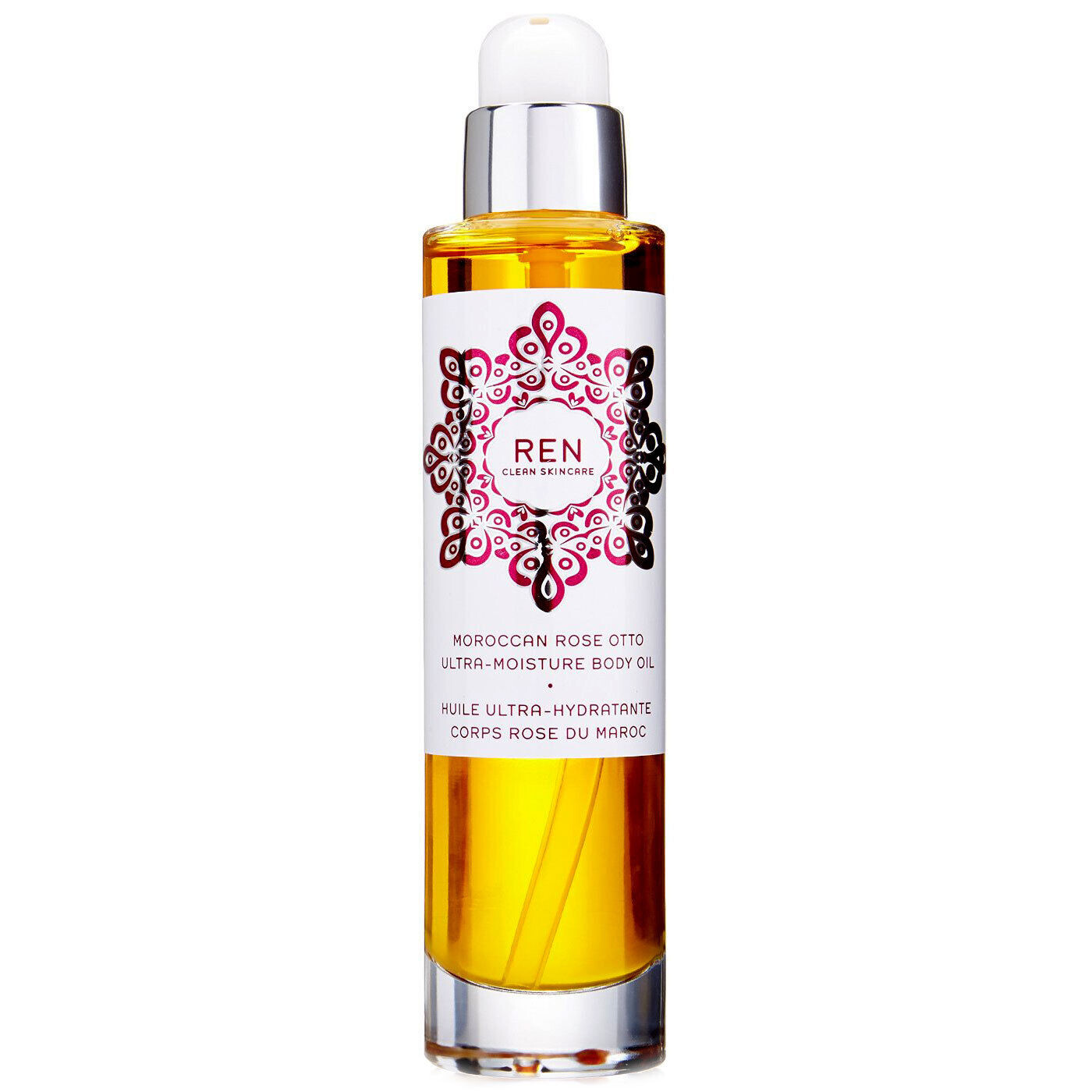 

Ren Moroccan Rose Otto глубоко увлажняющее масло для тела, 100 мл