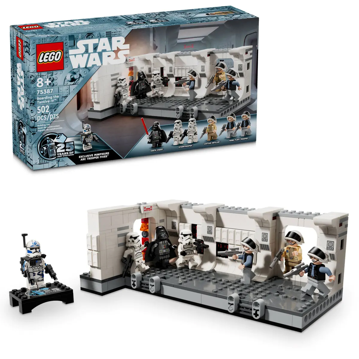 Заказать Конструктор Lego Star Wars Boarding the Tantive IV 75387, 502  детали – цены, описание и характеристики в «CDEK.Shopping»