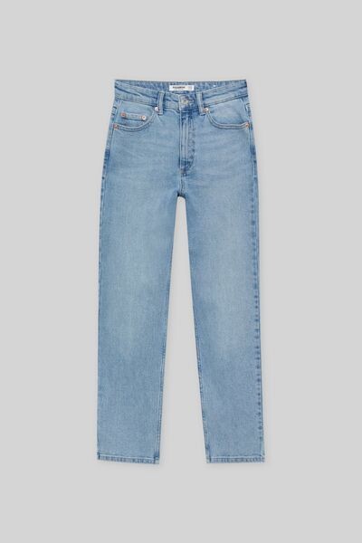 

Джинсы мом облегающего кроя PULL&BEAR