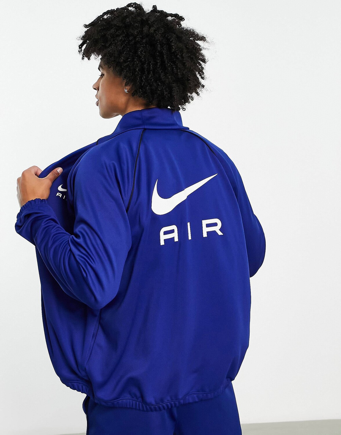 

Толстовка Nike Air на молнии темно-синего цвета, Синий