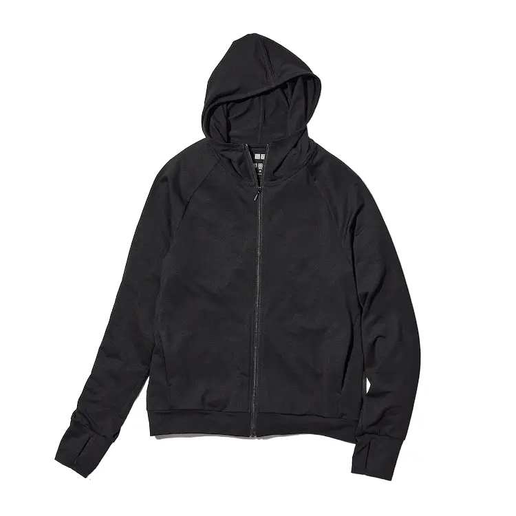 

Толстовка Uniqlo AIRism UV Cut, черный