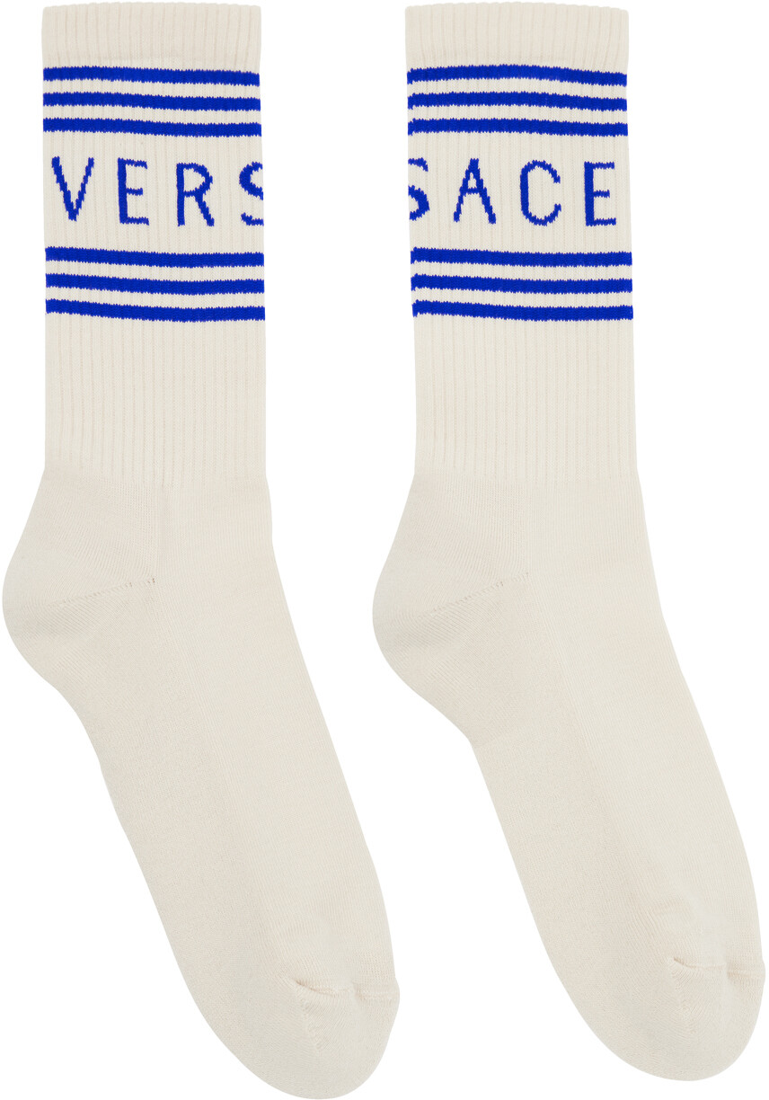 

Винтажные носки Off-White 90-х Versace