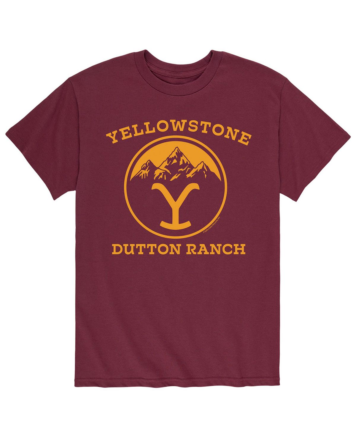 Мужская футболка yellowstone dutton ranch AIRWAVES, красный