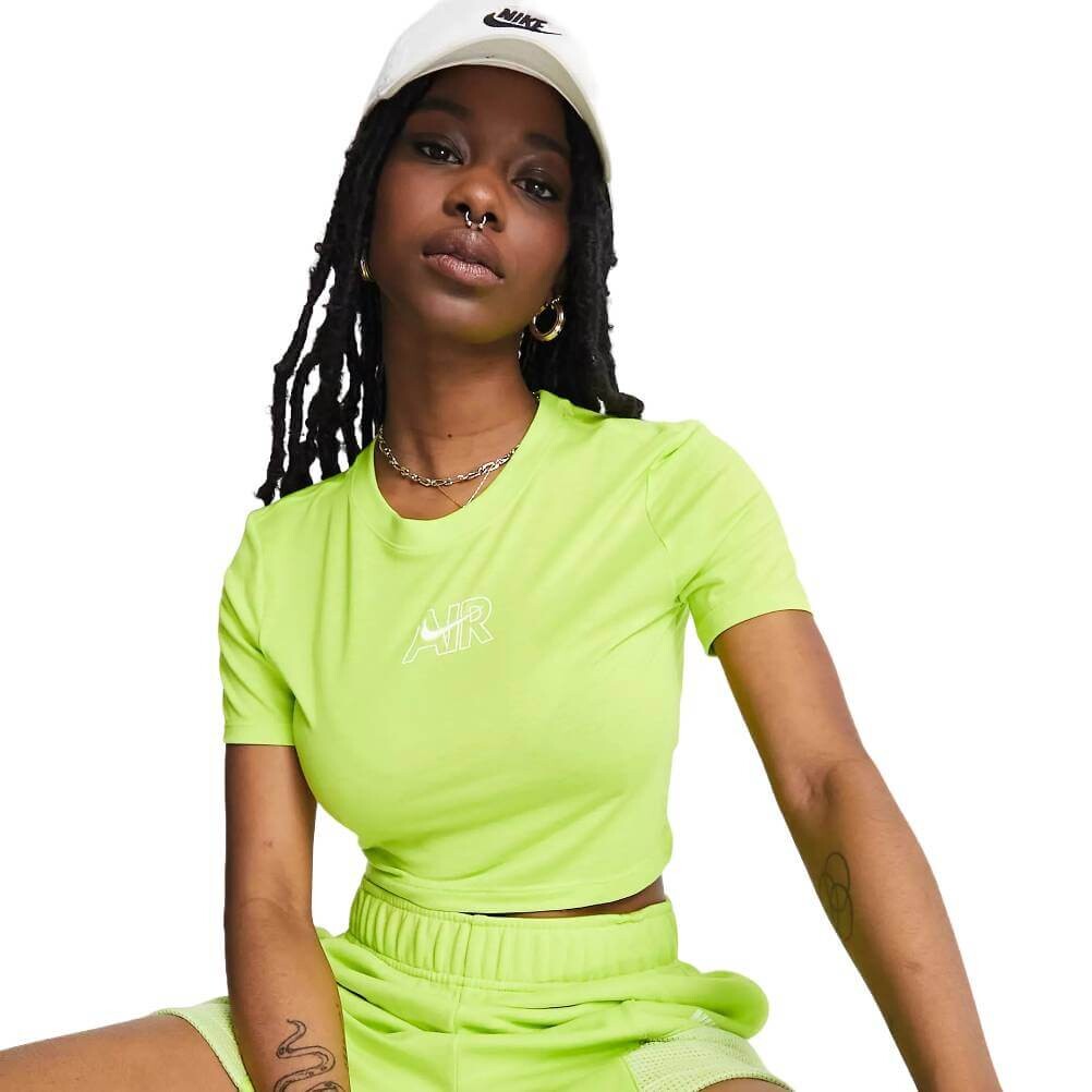 

Футболка Nike Air Slim Crop, светло-зеленый