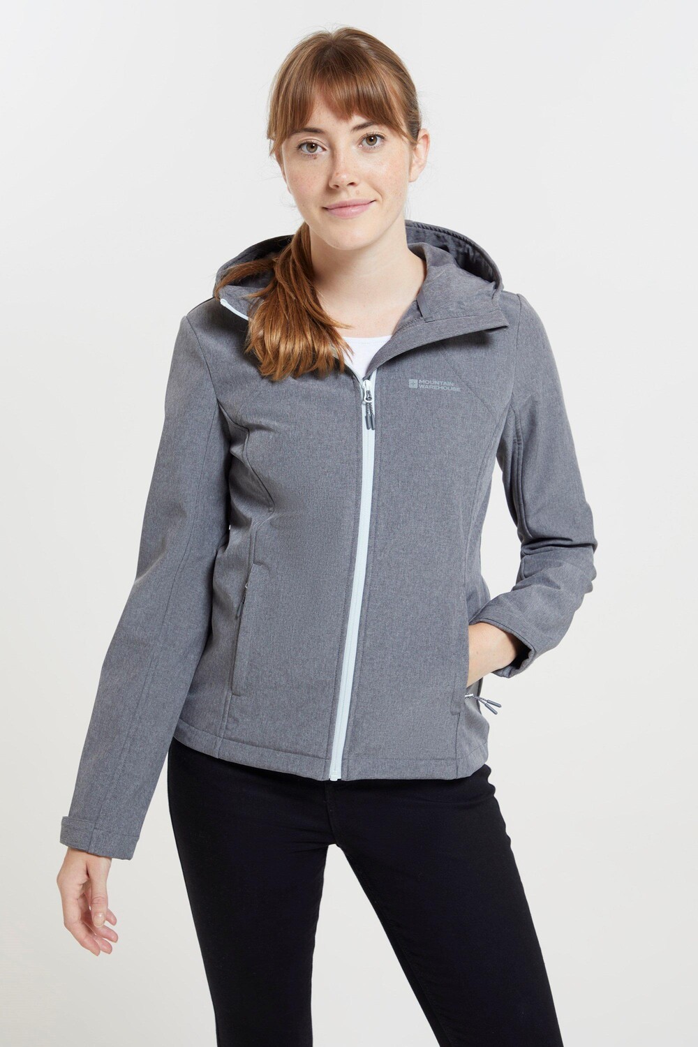 

Куртка Saramo Softshell Водонепроницаемое пальто для кемпинга Mountain Warehouse, серый