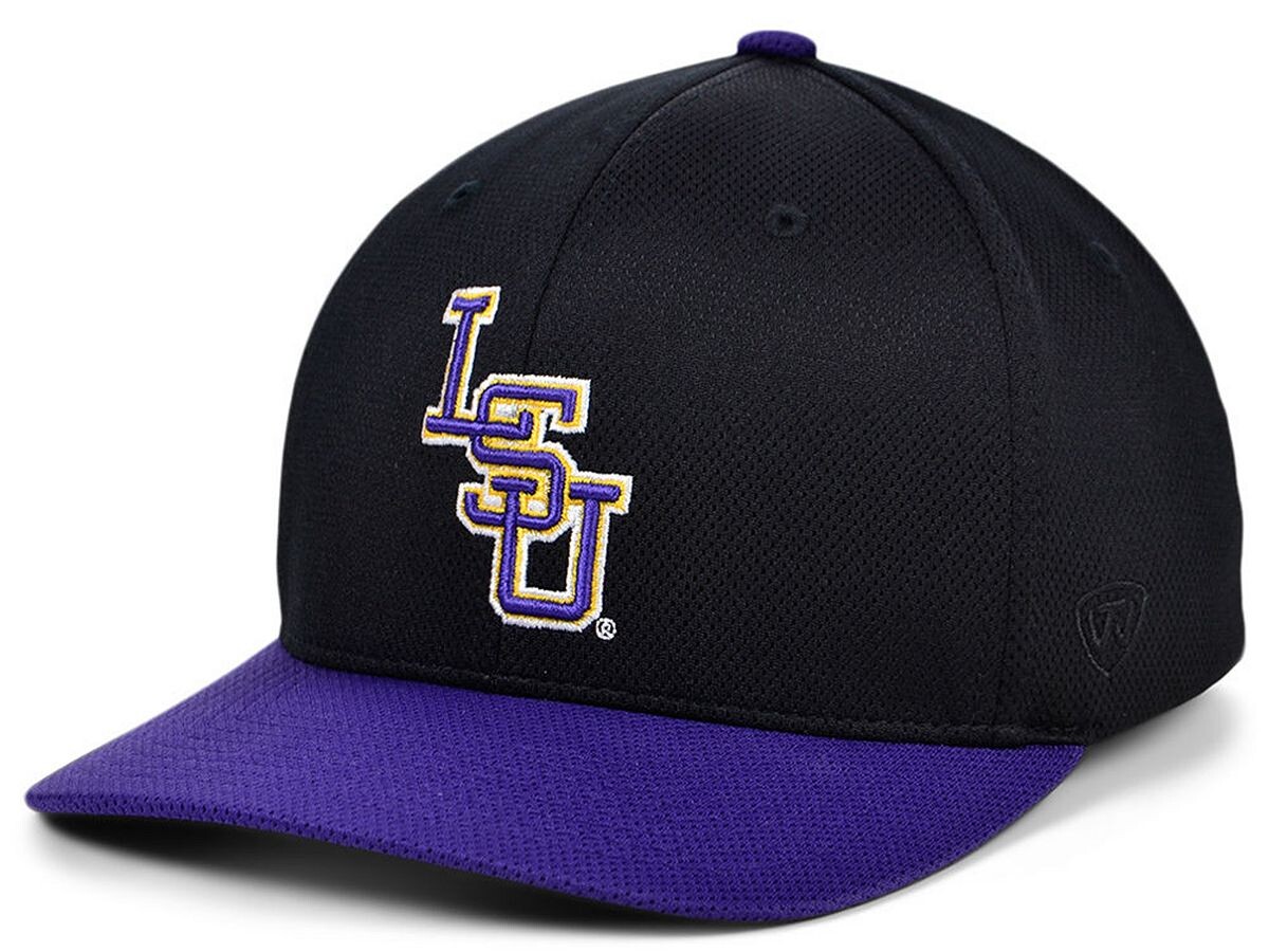 

Двухцветная светоотражающая кепка LSU Tigers Top of the World