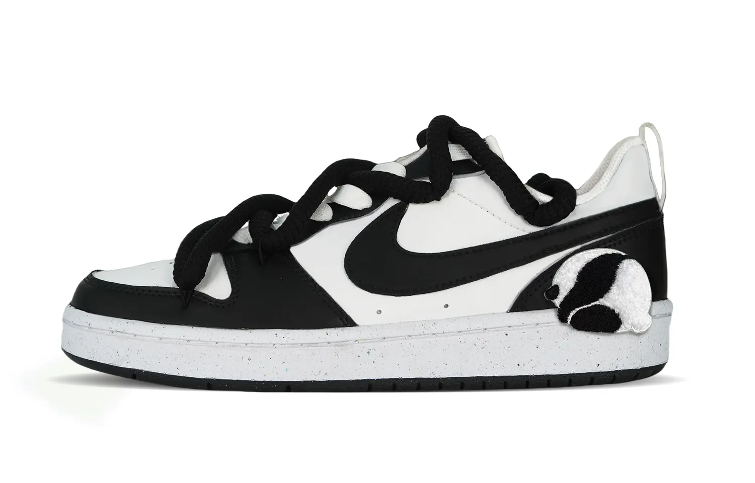 

Кроссовки Nike Court Borough Skateboarding Shoes Women's Low-top Black/white, черный/белый