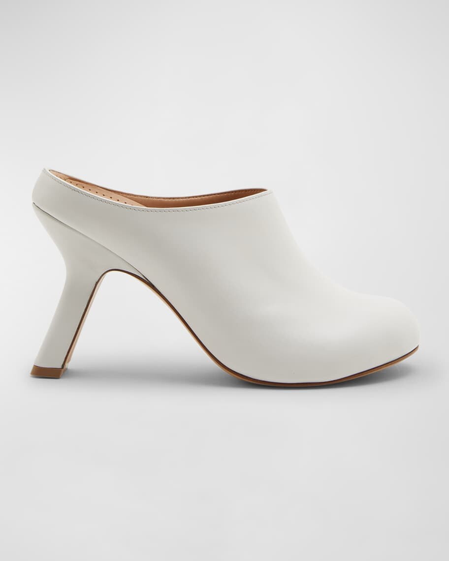 

Сабо без задника Terra Leather Stiletto Loewe