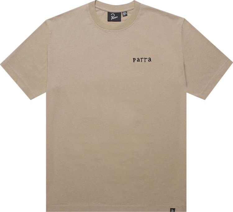 

Футболка Parra Spirits Of The Beach T-Shirt 'Mushroom Brown', коричневый
