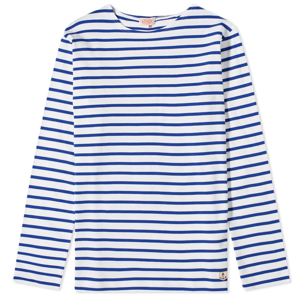 

Футболка Armor-Lux 02297 Long Sleeve Mariniere Tee, Синий