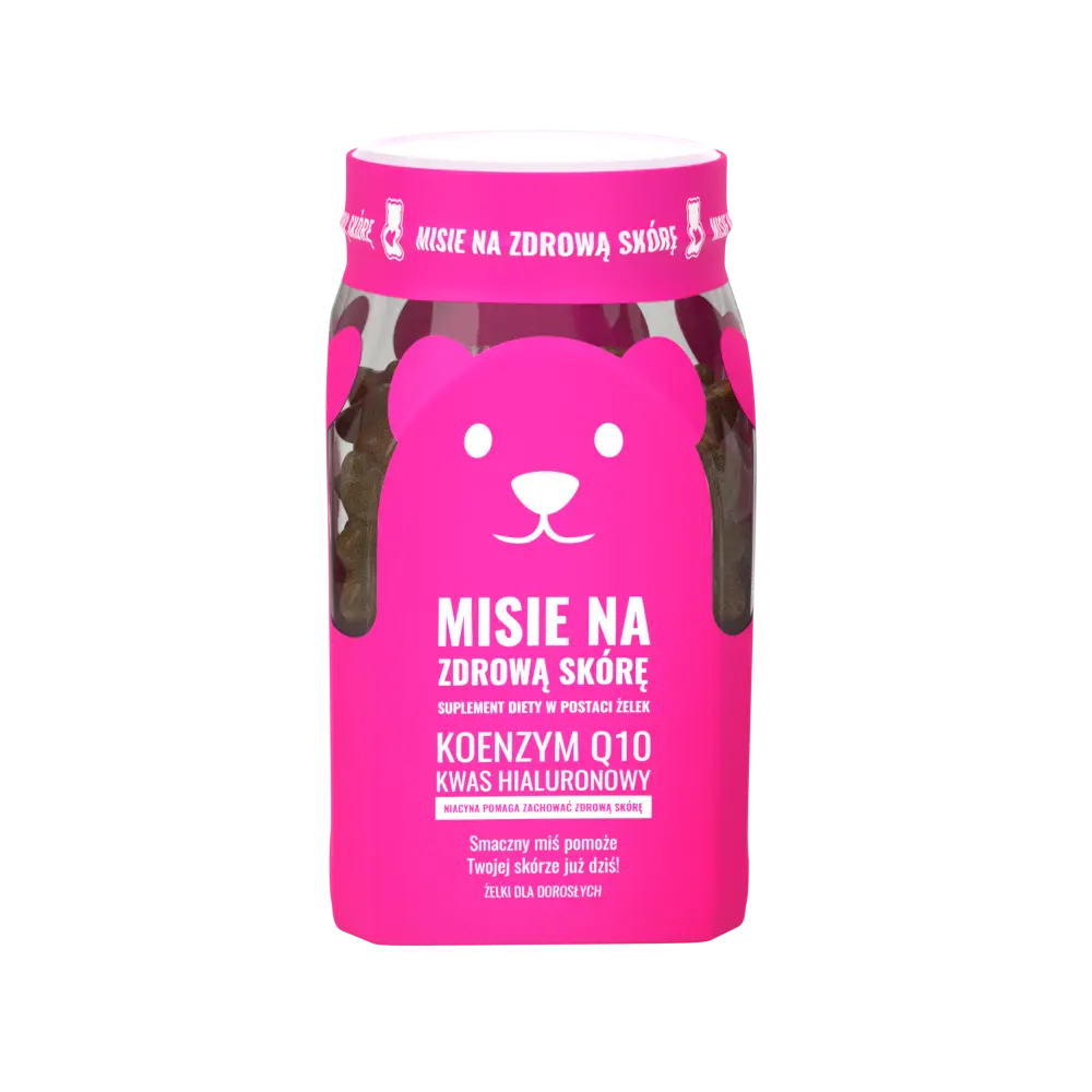 

Noble Health Misie na zdrową skórę биологически активная добавка в виде жевательных резинок для взрослых с гиалуроновой кислотой и коэнзимом Q10, 60 шт./1 упаковка.
