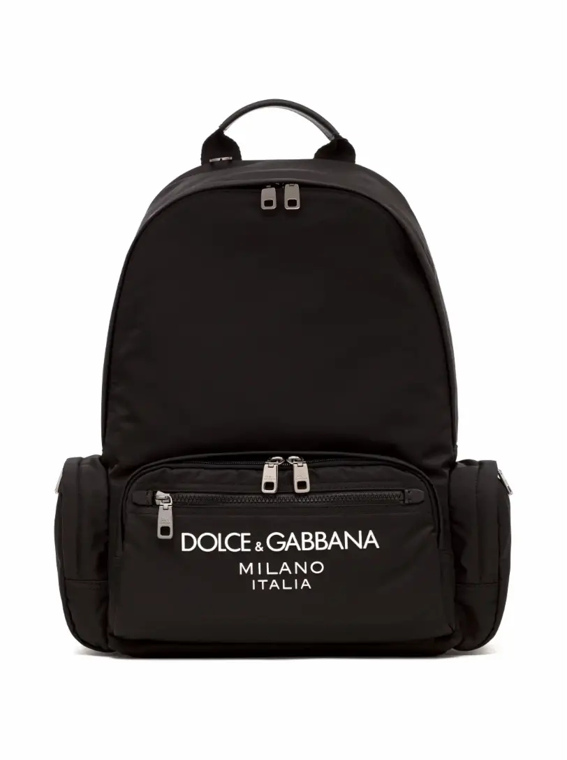 Текстильный рюкзак с логотипом Dolce&Gabbana
